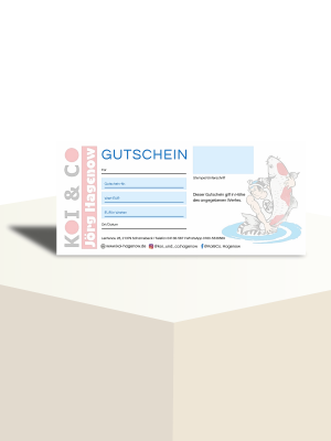 Mehrzweck Geschenk-Gutschein | Koi&Co.